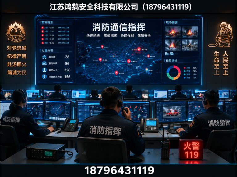 萍乡智慧消防系统展示图